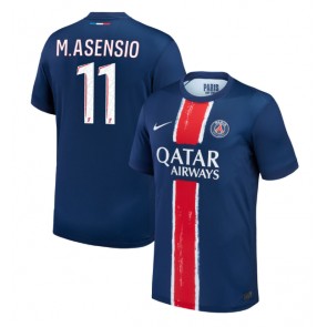 Paris Saint-Germain Marco Asensio #11 Hemmatröja 2024-25 Kortärmad